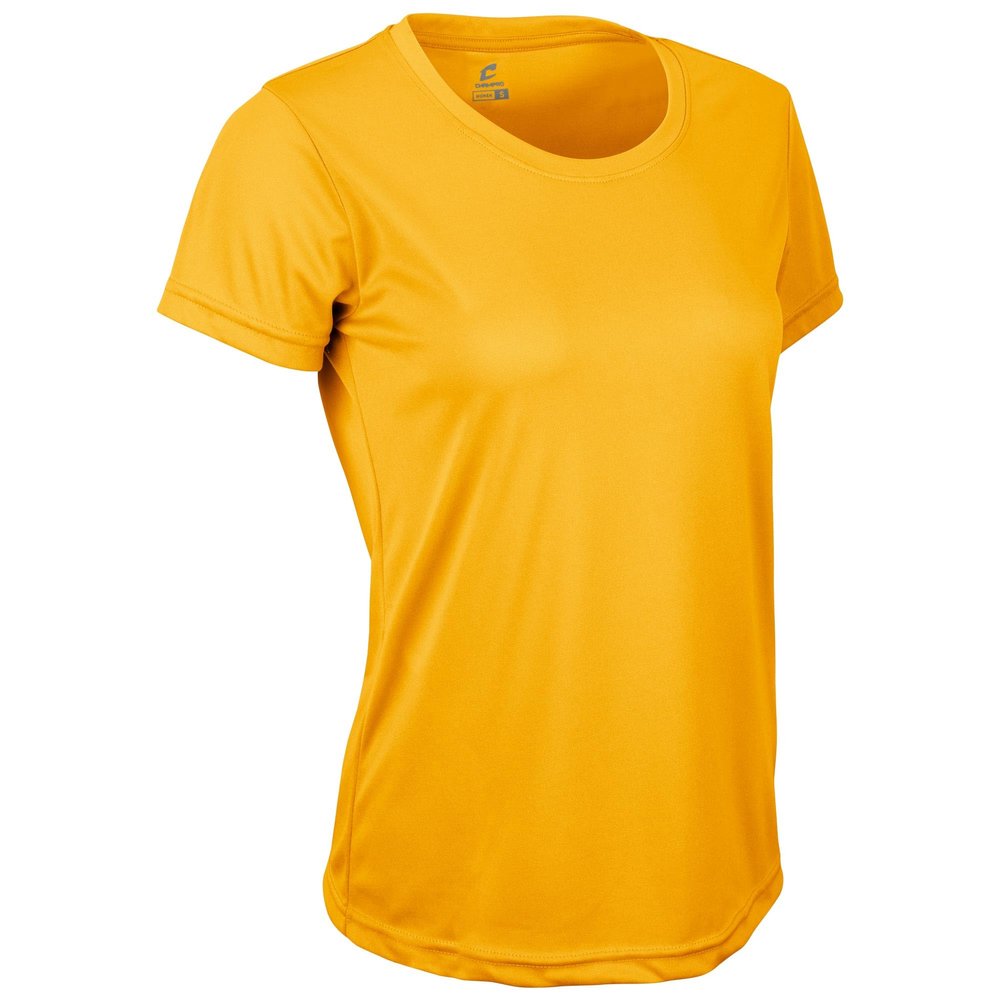 Champro Vision T-Shirt, Women's Large, Gold