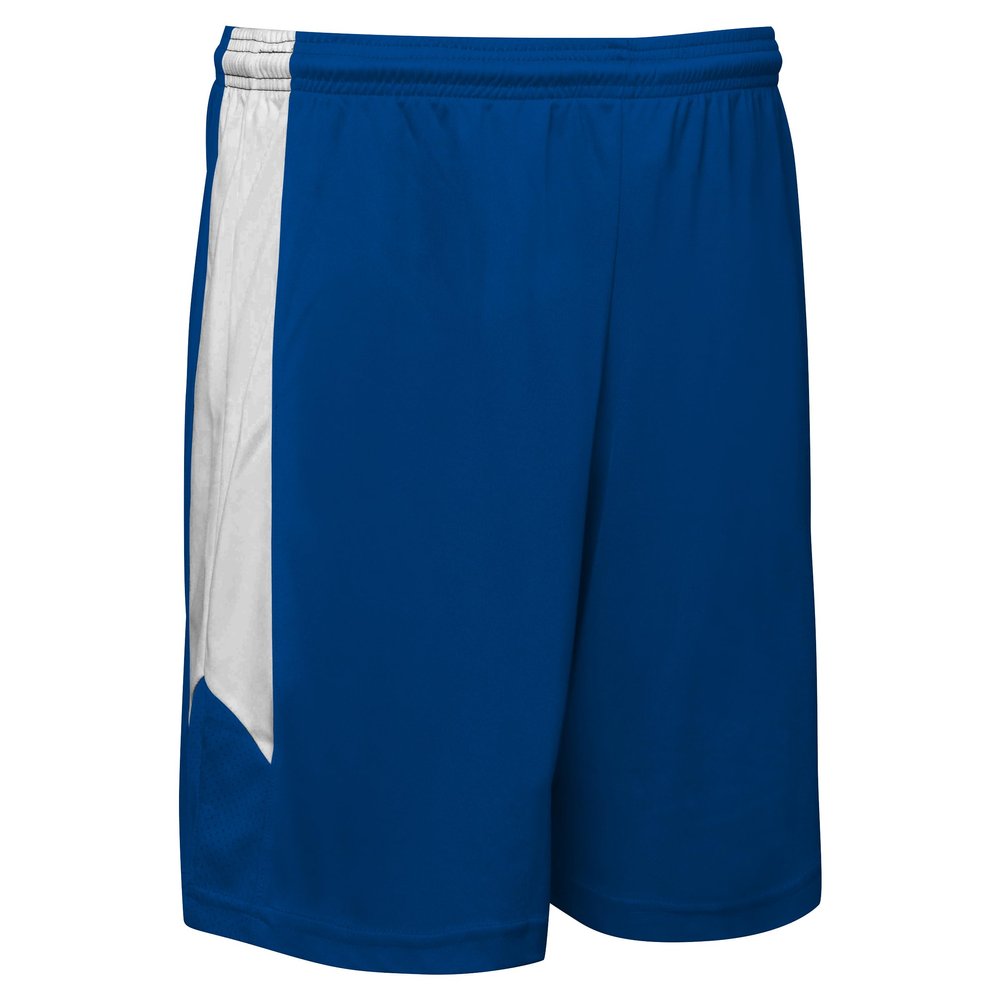 Dagger Basketball Shorts, Youth Large, Royal, White