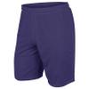 Dynamic Tricot Mesh Shorts, 9" Inseam, Adult Small, Purple view 1