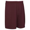 Victorious Basketball Shorts 9" Inseam, Adult Large Maroon view 1
