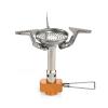 ANZAGA Portable Single Burner Backpacking Stove | Ultralight and Foldable Outdoor Cooking Gear | Compact Mini Propane Camping Gas Stoves view 1