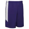 Dagger Basketball Shorts, Women's Medium, Purple, White view 1