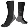 CHAMPRO Rival Crew Socks, S/M, Black view 1
