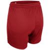 Champro Vision Athletic Shorts, Girls' Medium, Scarlet view 2