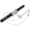 Miskall Forearm Trainer, Forearm Wrist Roller Trainer Muscle Training Fitness Equipment with Foam Handle Cover (Forearm Trainer) view 3