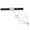 Miskall Forearm Trainer, Forearm Wrist Roller Trainer Muscle Training Fitness Equipment with Foam Handle Cover (Forearm Trainer) view 4