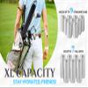 9 Can Golf Beer Sleeve with 3-Layer Insulation that Keeps Drinks Cold for 6-8 Hours No Mess Leak-Proof Zipper Golf Cooler Bag Popular Golfing Gifts & Must-Have Golfing Accessories for Men view 3