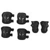 HOHXFYP Knee Elbow Pad,Portable Adjustable Protective Gear Set,High Hardness Pe Shatter Resistant Plastic Shell Roller Skating Protective Gear for Scooters,Skateboards,Cycling view 1