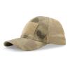 YOLAI Casual Women Men Casual Summer Camouflage Printed Hat Breathable Grid Baseball Caps Dome Adjustable Hat Visors (Grey, One Size) view 2