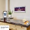Creighton Bluejays Basketball - 40.25x13.75-inch Standard Framed Print by Blakeway Panoramas view 2