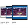 Creighton Bluejays Basketball - 41.5x15-inch Single Mat, Select Framed Picture by Blakeway Panoramas view 4