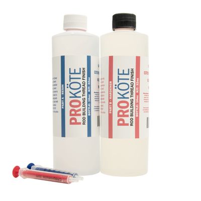 PROKTE Fishing Rod Building Thread Finish (32 oz. Kit)