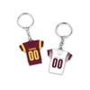Aminco NFL Washington Commanders Reversible Home/Away Jersey Keychain view 1