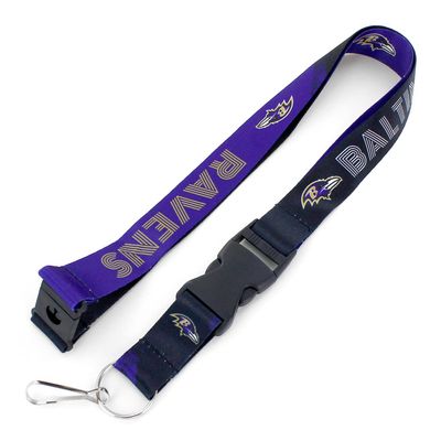 Aminco NFL Baltimore Ravens Crossfade Lanyard