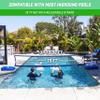 GoSports Splash Net Elite Pool Volleyball Game with Water Weighted Bases - Adjustable Net for Inground Pools view 4