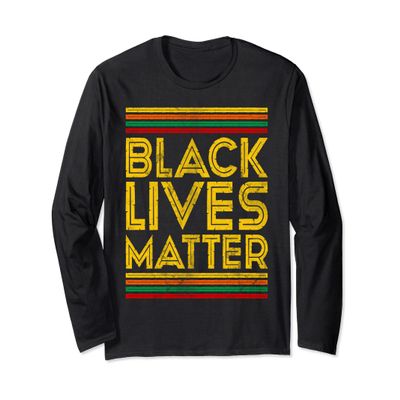 Black History Month Shirt Black Lives Matter Long Sleeve T-Shirt