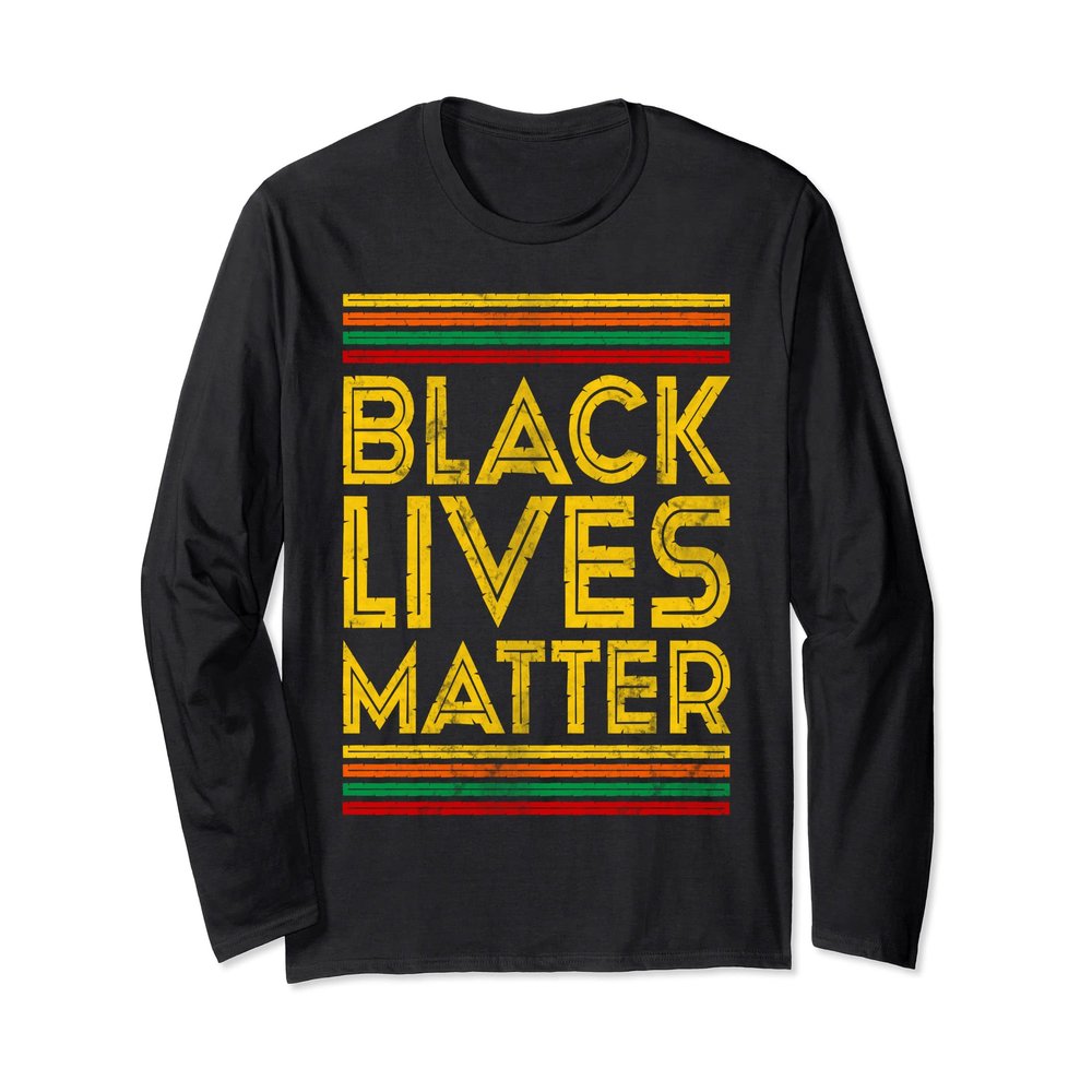 Black History Month Shirt Black Lives Matter Long Sleeve T-Shirt