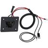 Huskey EZGO 48V Delta-Q Golf Cart Charger Receptacle for 2014-Up TXT Electric Golf Carts, Replaces OEM Part # 602529, 613304, After-Market Reference # 8054 view 3