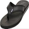 NORTY Men's Arch Support Flip Flop Sandal, Black 42211-10D(M) US view 1