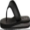 NORTY Men's Arch Support Flip Flop Sandal, Black 42211-10D(M) US view 2
