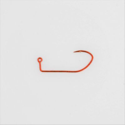 1006 - Eagle Claw 500R Red Pro V Lil Nasty Sickle Style Jig Hooks for Molds 2/0
