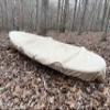 Cypress Rowe Outfitters Nature Proof 16 '17' 18' Canoe / Kayak Cover for Outdoor Storage, fits 15'5" to 16' to 17' to 18' canoes and kayaks view 2