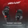 Easton | Hellcat Slowpitch Softball Leg Guards | L/XL | Black, L/XL | 16.5" (Knee to Ankle) view 4