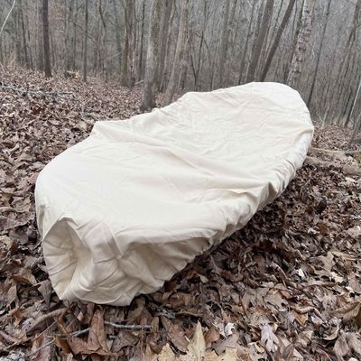 Cypress Rowe Outfitters Nature Proof 9' 10' Canoe/Kayak Cover for Outdoor Storage, fits 8' to 9' to 10' Canoes and Kayaks