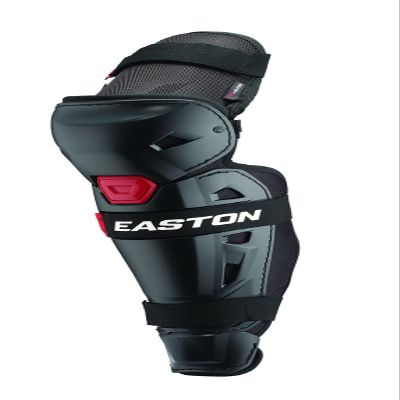 Easton | Hellcat Slowpitch Softball Leg Guards | S/M | Black, S/M | 14" (Knee to Ankle)