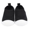 Gerber Baby Toddler Boy and Girl Stretchy Knit Slip-On Sneaker, Black, 8 view 4