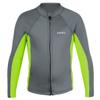 XCEL Youth Axis 2/1mm Front Zip Wetsuit Jacket - Light Carbon/Flume | 12 view 1