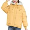 tuduoms Women's Thickened Down Jacket Relaxed Fit Hooded Puffer Jacket Warm Quilted Winter Coat Trendy Clothes for Teen Girls view 1