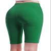 Design by Olivia Women's Basic Solid Active Yoga Biker Shorts Kelly Green M view 3