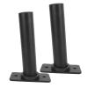 Wall Mounted Weight Plate Holder, 2pcs Load Up to 500lb Steel Barbell Holder Weight Plates, Stable Wall Weight Storage Rack for Gym Fitness Mounting Hardware Includ view 4
