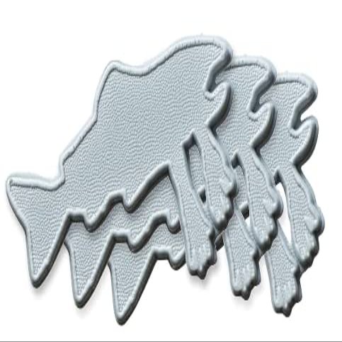 Salmon Arms White Stomp Pads