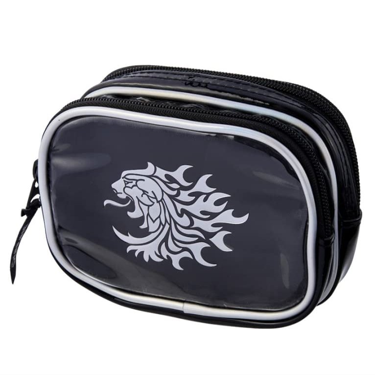 SUNLINE Travel Messenger Bag, Fishing Pouch, Lion Silver