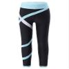 TiaoBug Kids Girls Long Sleeves Gymnastics Ballet Dance Leotard and Leggings Athletic Dancewear Activewear Set Light Blue 9-10 Years view 4