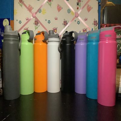Custom 32oz Water Bottles (Blue)