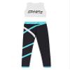 TiaoBug Kid Girls Athletic Crop Tops and Gymnastics Leggings 2 Piece Dance Clothes Set Sports Gym Workout Outfits White&Green 12 Years view 3