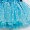 Baby Girls Fluffy Soft Skirt Headband Set Rainbow Tulle Princess Ballet Dress Infant Girls Tutu Skirt (Blue, 2-4 Years) view 3