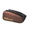 Wilson Pro Staff V14 Super Tour Tennis Racket Bag - Brown, Holds up to 9 Rackets view 1