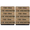 Aolamegs 12 Pack .308 Winchester/7.6251mm Magazine Marking Band (Khaki-Black) view 1