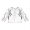Kaerm Kids Boys Girls Shiny Metallic Long Sleeve Crew Neck Shirt Top Street Jazz Hip Hop Dance T-Shirt Tees Dancewear Silver 11-12 Years view 3