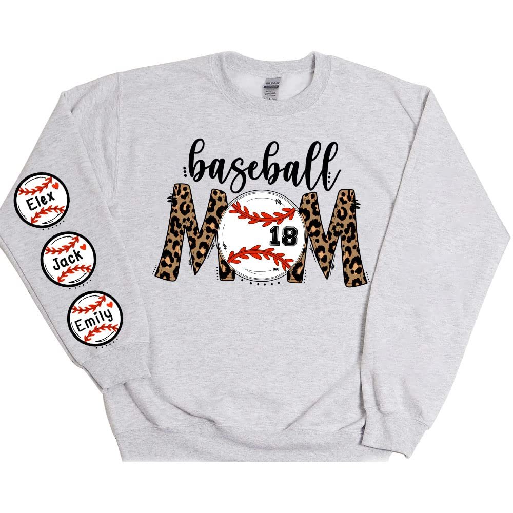Baseball Mom Sweatshirt, Baseball Mom Nana Grandma Sweatshirt, Baseball for Grandparents, Gifts for Women, Baseball Gifts For Grandma, Mothers day Birthday Baseball Gifts