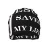 Jesus Christian Faith Cross Beanie hat for Men Women Winter Knit Hats Soft Unisex Skull Cap Black view 1