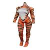Fremego 1/6 Scale Female Clothes,Female Tight Stretch Bodysuit Jumpsuit Outfit Clothing for 12inch PH TBL JO Seamless Action Figure Body (G) view 1