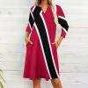 Fattyeery Elegant Casual Long Dress Trinidad and Tobago Flag Girls Summer Sunshine Beach Skirts for Womens 3XL view 2