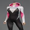 Fremego 1/6 Scale Female Clothes,Female Tight Stretch Bodysuit Jumpsuit Outfit Clothing for 12inch PH TBL JO Seamless Action Figure Body (E) view 3