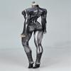 Fremego 1/6 Scale Female Clothes,Female Tight Stretch Bodysuit Jumpsuit Outfit Clothing for 12inch PH TBL JO Seamless Action Figure Body (C) view 3