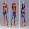 Fremego 1/6 Scale Female Clothes,Female Tight Stretch Bodysuit Jumpsuit Outfit Clothing for 12inch PH TBL JO Seamless Action Figure Body (D) view 2